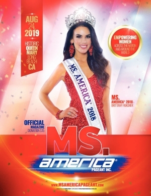 Ms. America Pageant Program Book